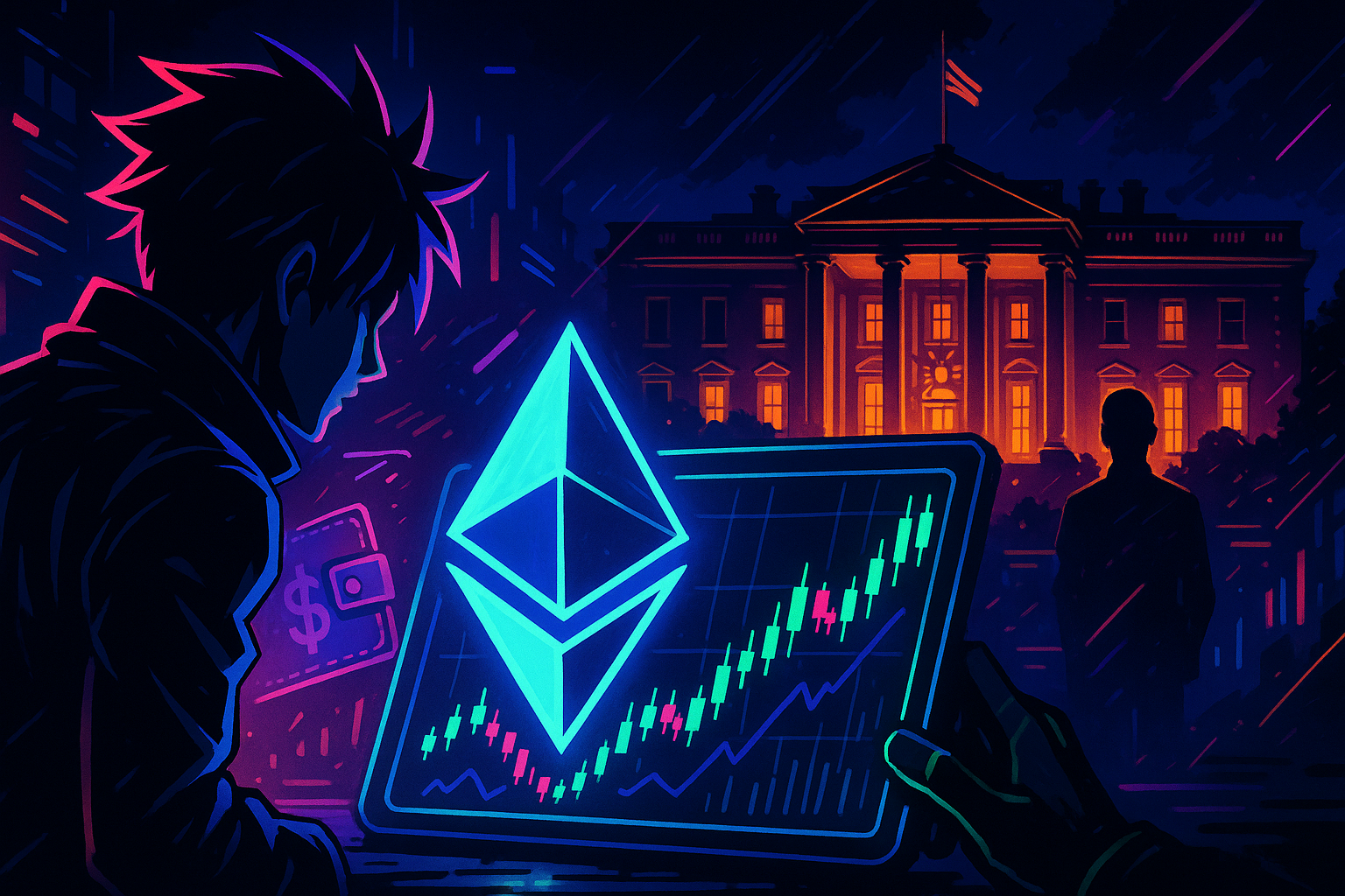 Someone Just Bet $290M on Ethereum Hours Before a Secret White House Crypto Meeting