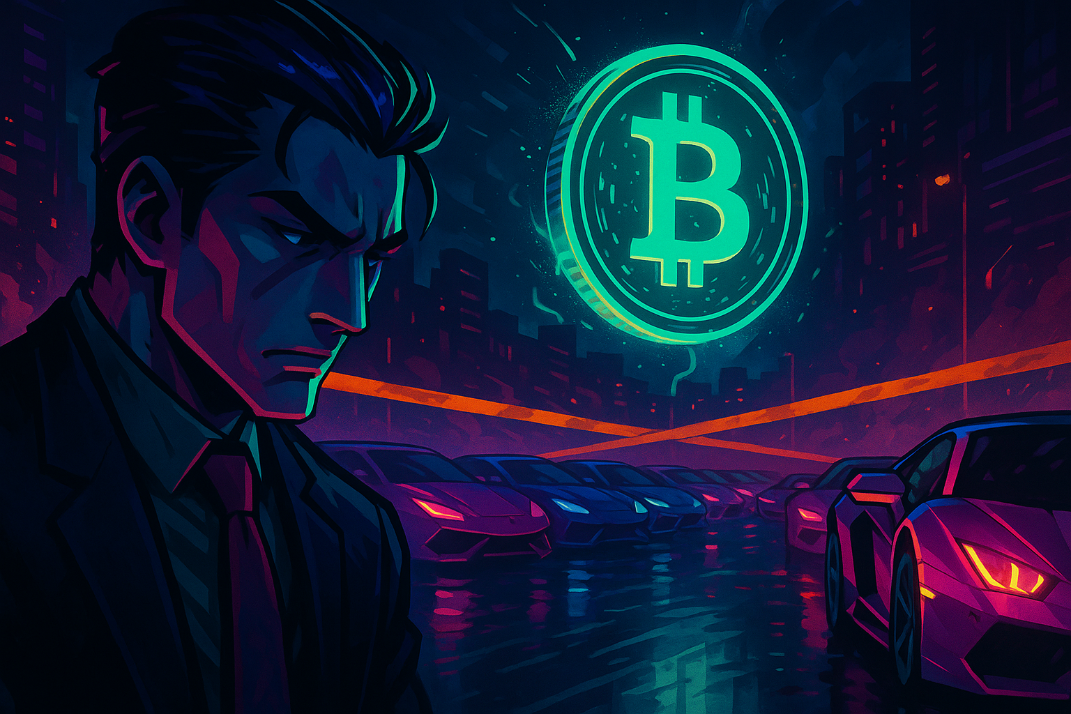 He Promised Crypto Liquidity Yields for 3 Years. It Was a Lie. Now He's Forfeiting 11 Cars.