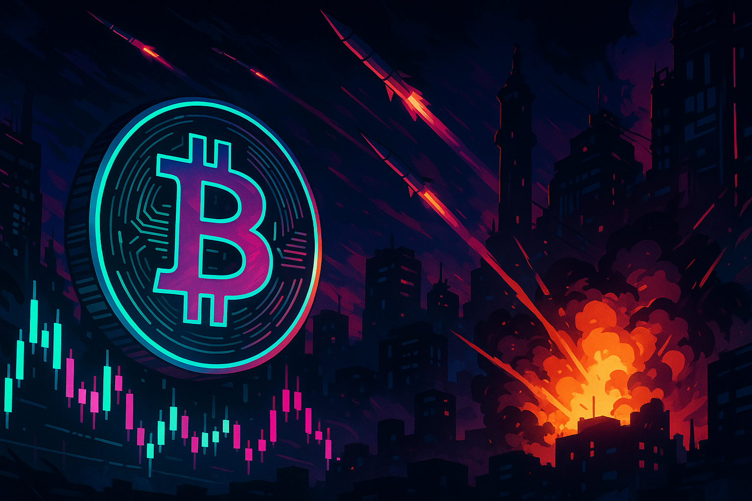 $580 Million Liquidated in 24 Hours: How Israel's Lebanon Strikes Blew Up Bitcoin's Biggest Bullish Catalyst