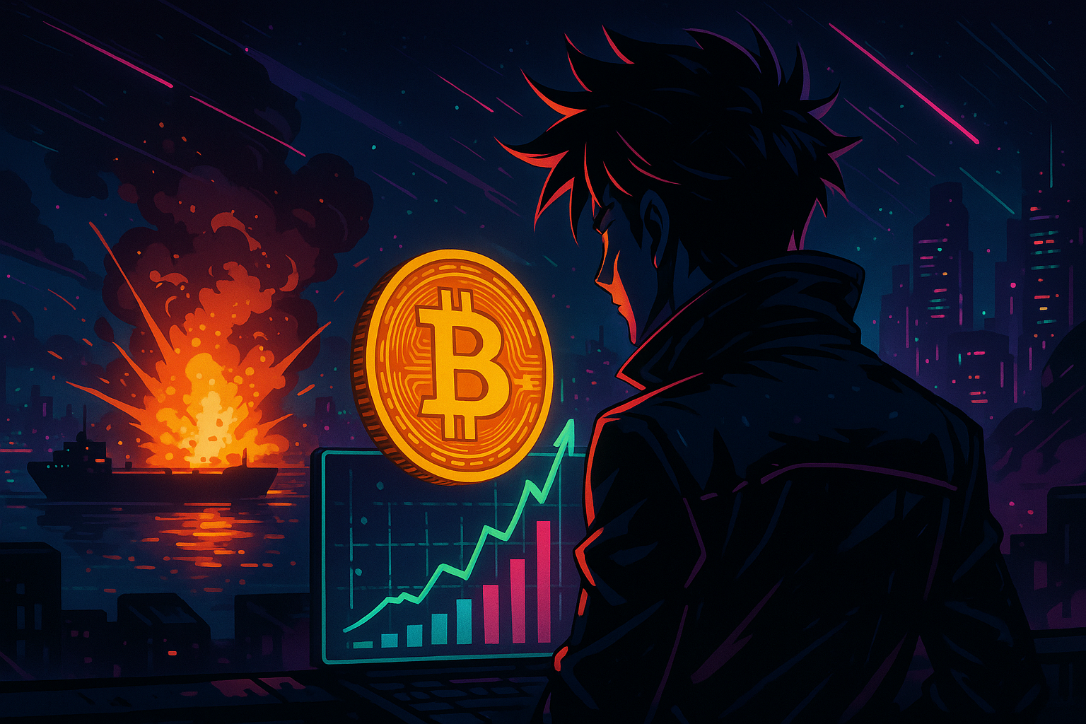 The Strait of Hormuz Reopened and $150M in Bitcoin Shorts Got Liquidated by Morning