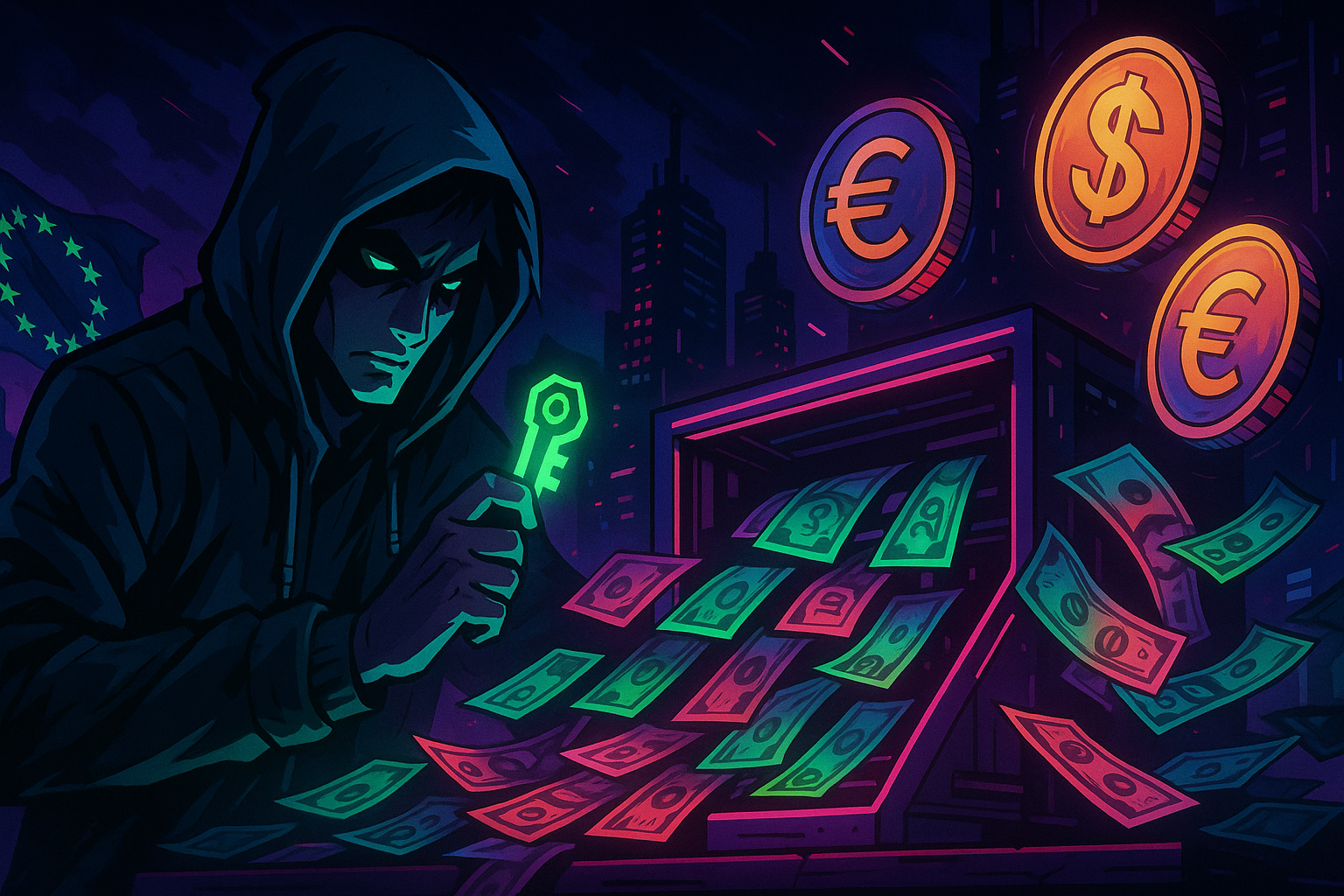 A Hacker Printed $13.5M in Fake Euros and Dollars — and Europe's Flagship Stablecoin Law Couldn't Stop It