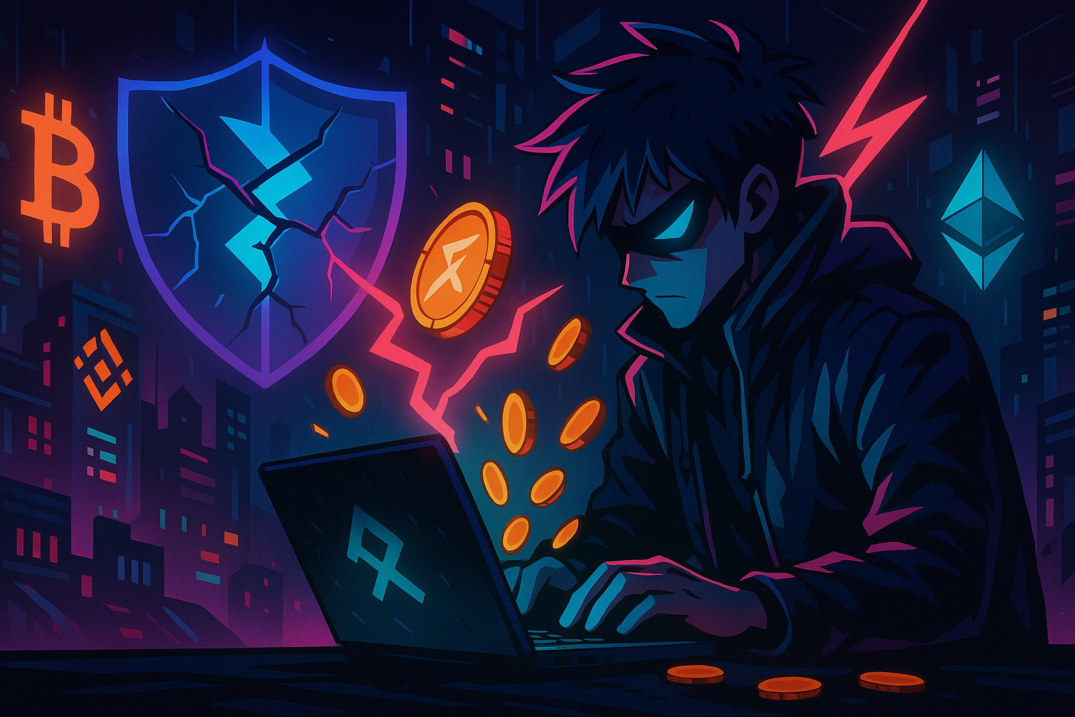 Hackers Hit THORChain on 4 Blockchains at Once — $10.8M Gone, Trading Halted, No One Knows How