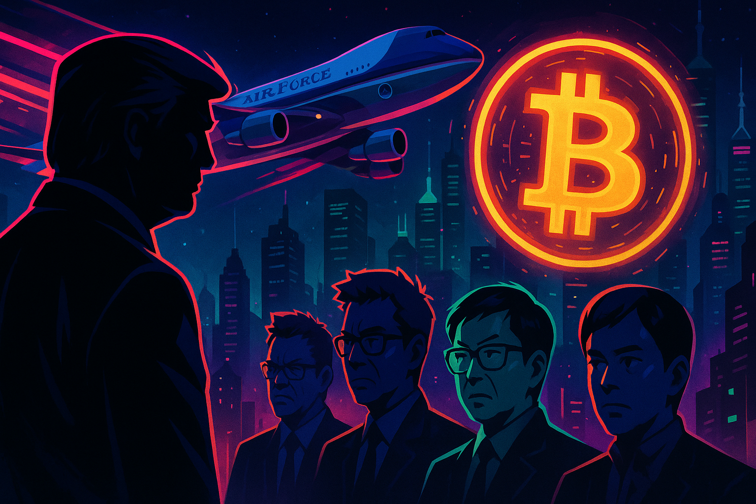 40% of the CEOs Trump Flew to China Have Crypto Ties — and Bitcoin Just Noticed