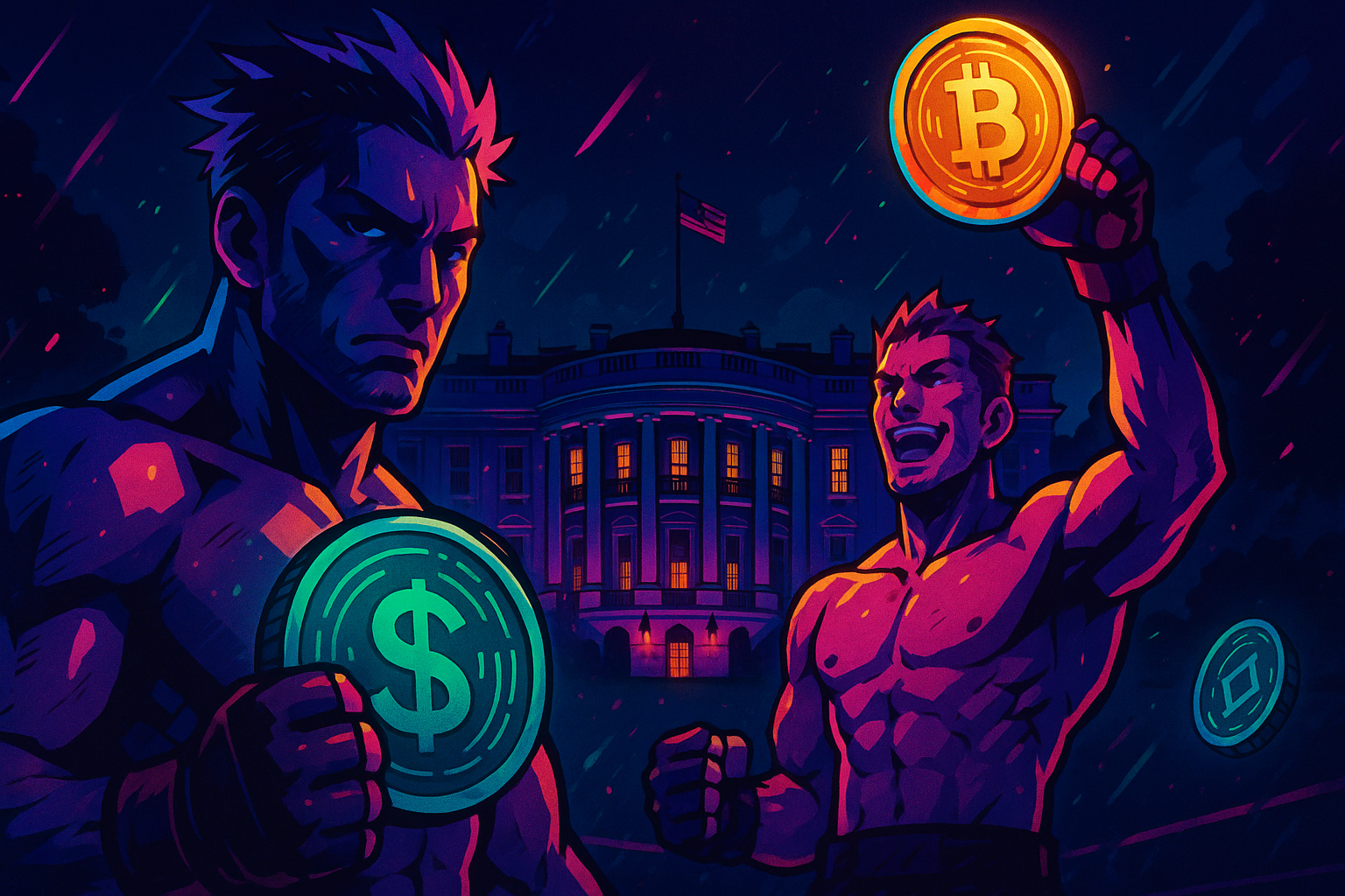 Trump's Crypto Just Paid UFC Champions on the White House Lawn